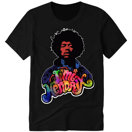 Polera de rock - Camiseta manga corta - Jimmy hendrix
