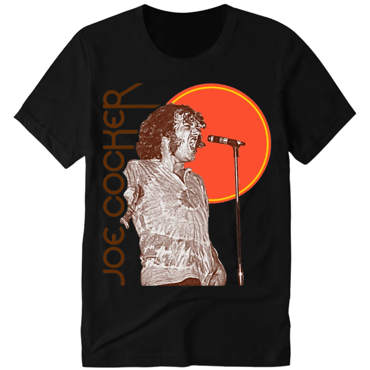 Polera de rock - Camiseta manga corta - Joe cocker