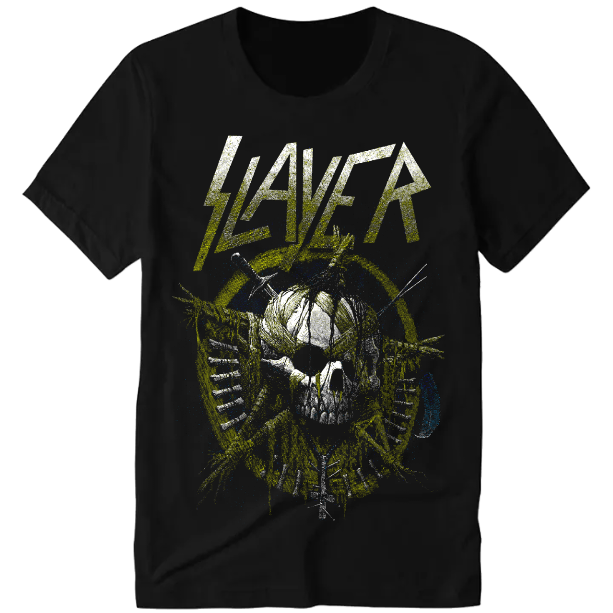 Polera de rock - Camiseta manga corta negra - Slayer