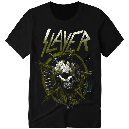Polera de rock - Camiseta manga corta negra - Slayer