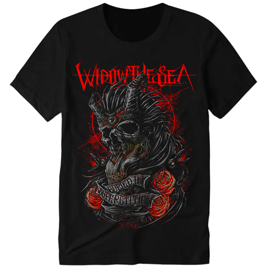 Polera de rock - Camiseta manga corta - Widow the sea