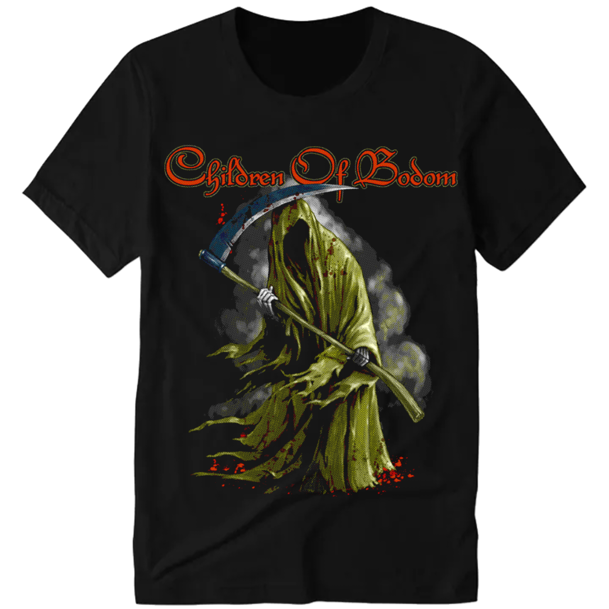 Polera de rock - Camiseta manga corta negra - Children of bodom