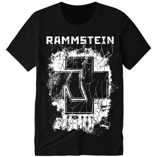 Polera de rock - Camiseta manga corta negra - Ramstein