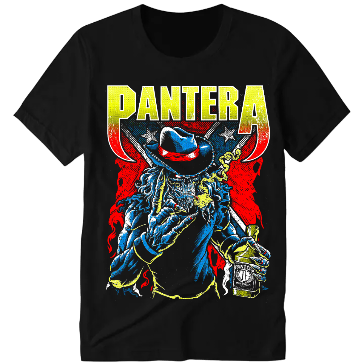 Polera de rock - Camiseta manga Corta - pantera